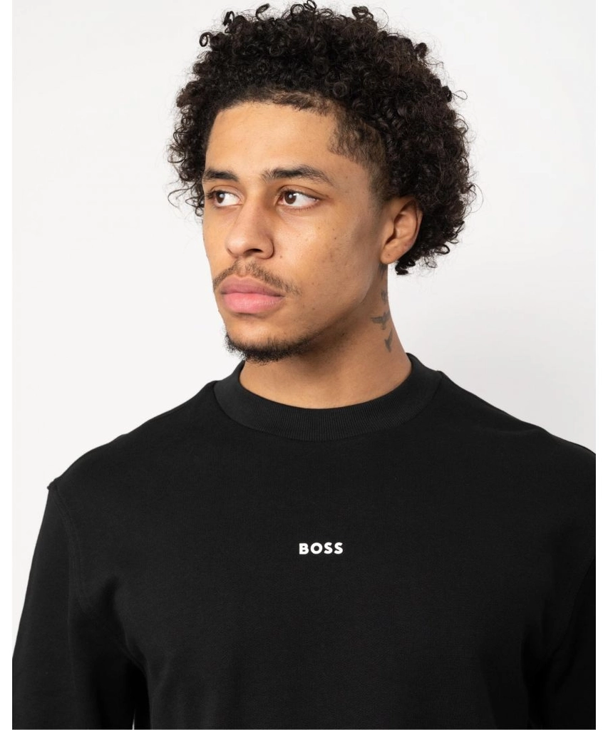 Hugo Boss WeSmallcrew Mens Sweatshirt - Black - Size Large